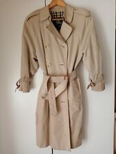 Trenchcoat da donna, inglese Burberry's / Berti, Genova, originale anni'90