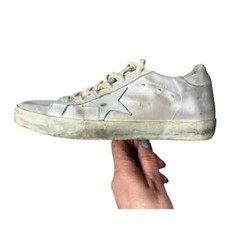 Golden Goose – EU/39 – Sneaker basso in raso e pelle modello Superstar donna