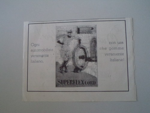Advertising pubblicità 1929 - advertising,