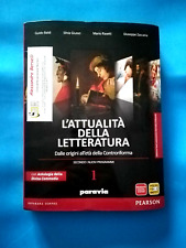 LIBRO DI SCUOLA L'ATTUALITA' DELLA LETTERATURA 1  SCRITTURA - (150)