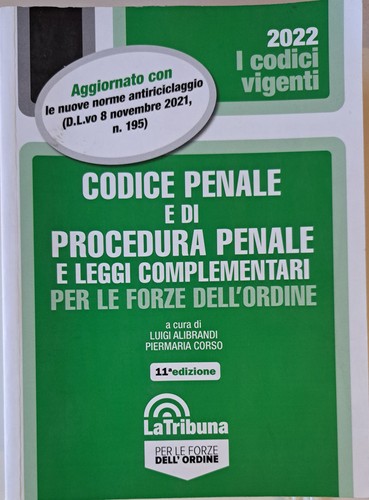 Codice penale procedura - penale, e