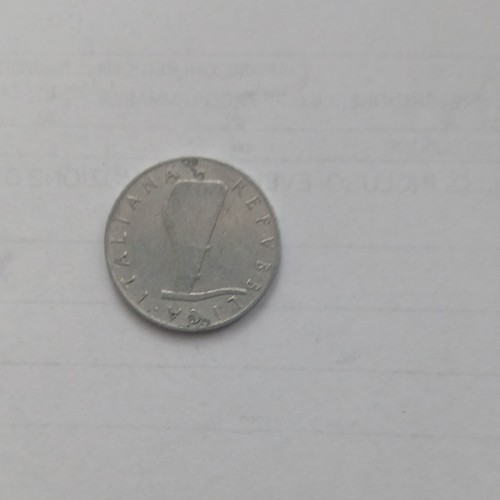Moneta lire repubblica - moneta, 5