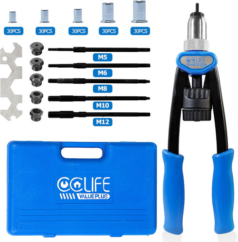 Rivettatrice manuale per - rivettatrice,