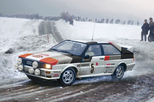 Italeri audi quattro - 1/24,