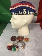 LOTTO BUSTINA DA CONGEDANTE DEI VIGILI DEL FUOCO ANNO 1951 e 1 STEMMA E 2 PATCH