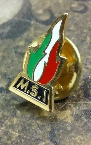 Spilla smaltata festa msi - smaltata,
