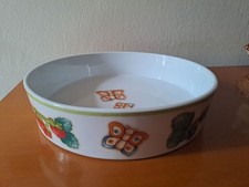 THUN Tortiera rotonda Centrotavola Linea Frutta Decoro Frutti di Bosco  Farfalle