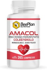 RISO ROSSO FERMENTATO 365 Compresse (Fornitura 1 anno) Integratore con 2,9 mg di