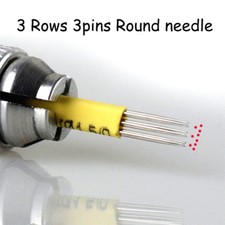 Microblading tatuaggio sopracciglia trucco semipermanente 3 file 3 aghi rotondi 3*3R