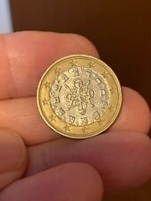 Lotto 2 monete da 1 euro Portogallo 2002 e 2004  RARE - circolate -