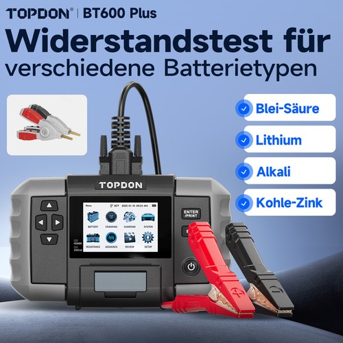Topdon bt600 plus tester - bt600, di