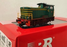 RIVAROSSI HR 2931 HO FS locomotiva D 245 livrea verde senza mancorrenti ep.IV
