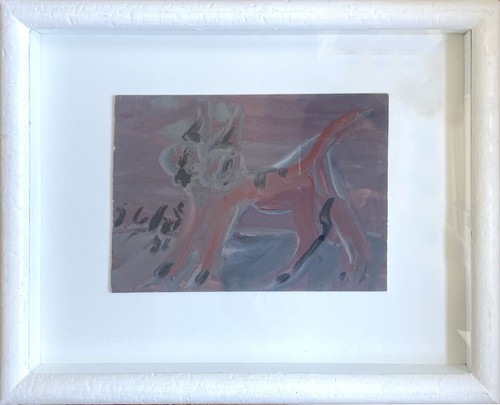 Silvio loffredo gatto - gatto, olio