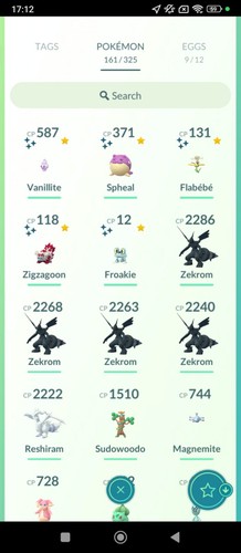 Shiny flabebe yellow - flabebe,
