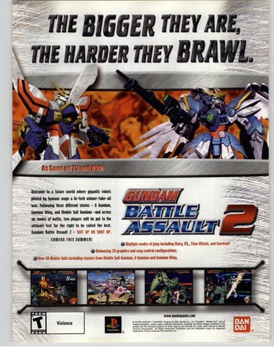 Gundam battle assault ps1 - battle,