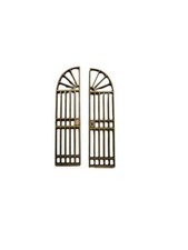 Wooden gate gate 10x5 cm for