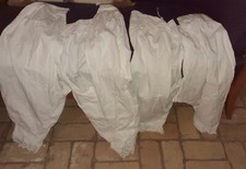 Scegli 1x ANTICO biancheria intima intima pizzo 19. Secolo Passo aperto