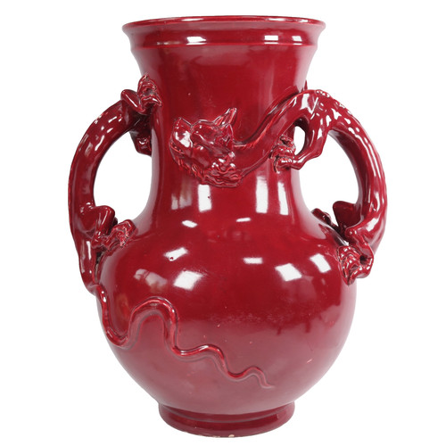 Vaso drago grottesco cinese