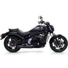 SCARICO COMPLETO ARROW REBEL ACCIAIO INOX BLACK KAWASAKI VULCAN S 650 21-24