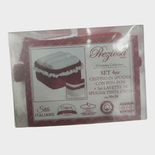 Cestino In Spugna Con Pon Pon+