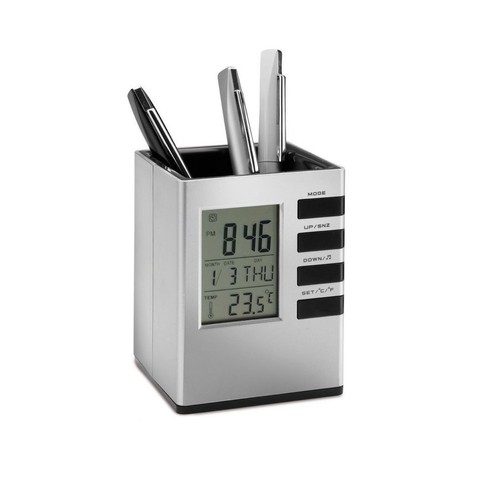 Cubo orologio portapenna con - cubo,