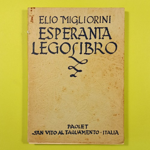 Esperanta legolibro migliorini - legolibro,