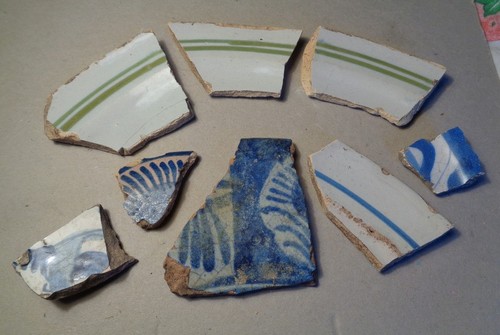 Lotto frammenti ceramica - lotto,