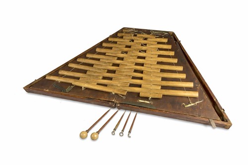 Vintage wooden glockenspiel - wooden,
