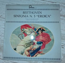 LP DISCO VINILE 33 GIRI BEETHOVEN SINFONIA N.3 EROICA  FONTANA ARGENTO
