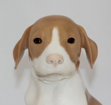 COPENHAGEN CANE ART NOUVEAU STILE LIBERTY PORCELLANA FIGURA PUNTATORE 1900 NIELSEN