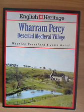 Wharram percy deserted medieval village (north yorkshire) paperback book 1990