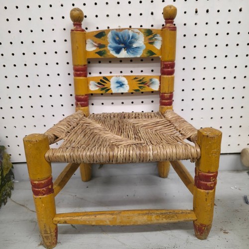 Sedia bambino vintage arte