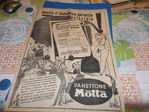 Pubblicita 1952 panettone - pubblicita',
