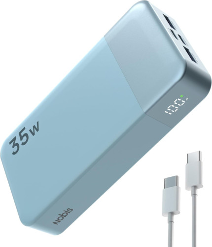 Nobis power bank 20000mah - nobis,