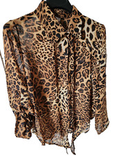Camicia donna stampa animalier    Woman
