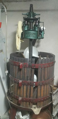 Torchio per uva - torchio, usato