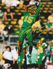 TEZ JOHNSON OREGON DUCKS JSA