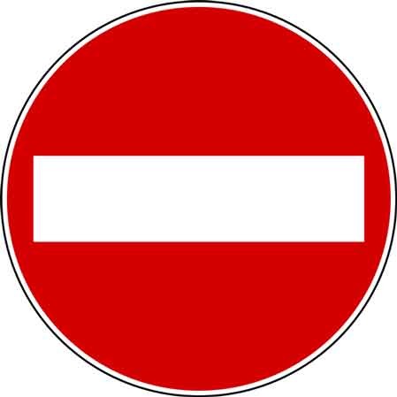 Segnale stradale fig 47 - fig.,