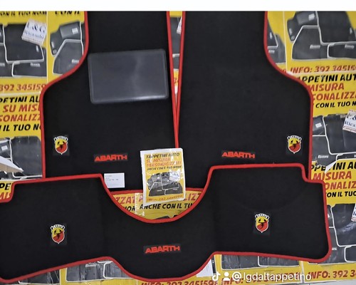Tappeti a112 abarth - tappeti,