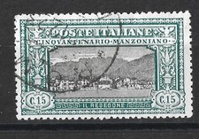 FRANCOBOLLI REGNO 1923 MANZONI USATO