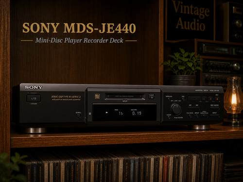 Sony mds je440 rare - sony, mds-je440