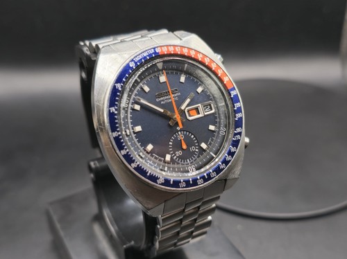 Seiko pogue 6139 6002 blue - pogue,