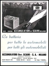 PUBBLICITA'  1942 SCAINI