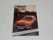 FORD 1973 CANSUL CAPRI ESCORT GRANADA BROCHURE DEPLIANT PROSPEKT (U6) 