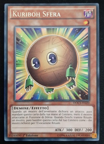 Kuriboh sfera rara italiano - sfera,