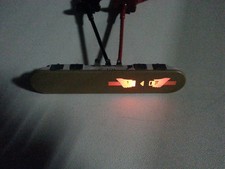 Insegna cintura di sicurezza originale Airbus A320 senza fumo NS/FSB - insegna