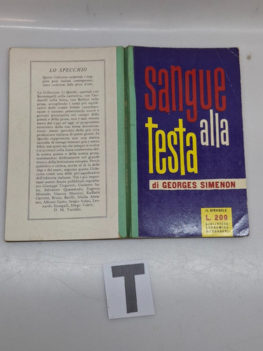 Georges simenon sangue alla - georges,