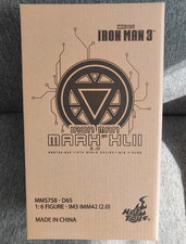 Nuovo Hot Toys MMS758D65 Iron Man 3 1/6 Iron Man Mark XLII 2.0 Normal Ver