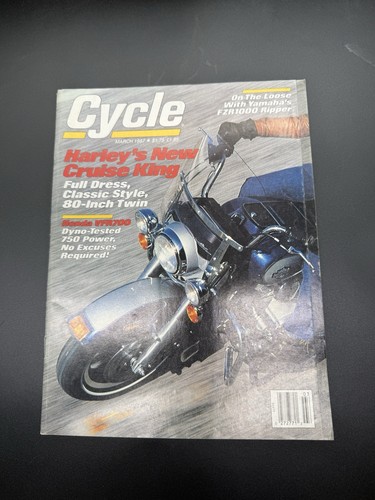 Cycle magazine march 1987 flhs - march,