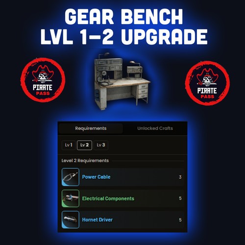 Arc raiders gear bench - 🎮,
